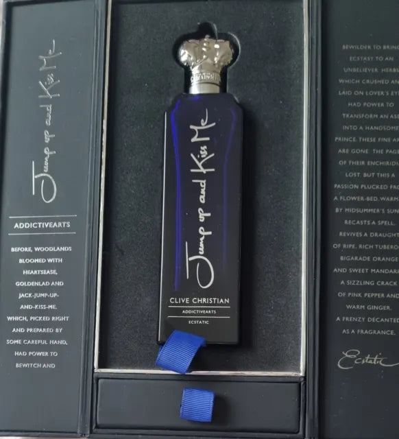 Clive Christian Addictive Arts JUMP Up And KISS Me ECSTATIC 7.5ml 0.25 fl. oz. 公式香水サンプル 香水テスター Clive Christian Addictive Arts JUMP Up And KISS Me ECSTATIC 7.5ml 0.25 fl. oz. 公式香水サンプル 香水テスター