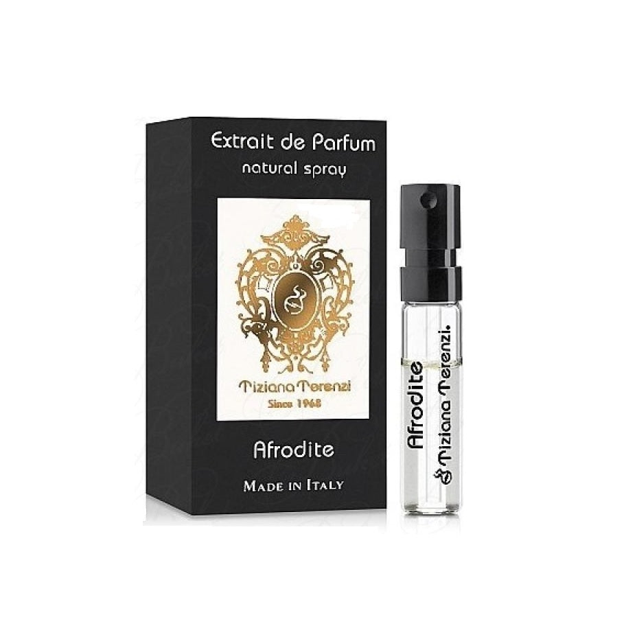 TIZIANA TERENZI アフロディーテ パルファム エクストレ 0.05 OZ 1.5 ML 公式香水サンプル 香水テスター TIZIANA TERENZI アフロディーテ パルファム エクストレ 0.05 OZ 1.5 ML 公式香水サンプル 香水テスター