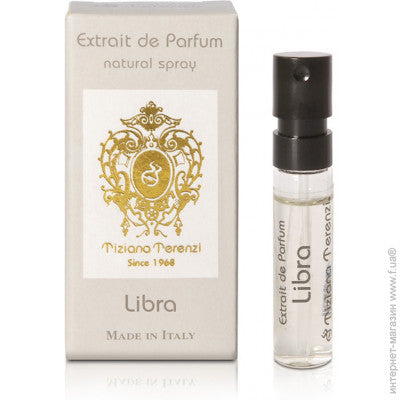 TIZIANA TERENZI Libra Extrait de parfum 0.05 OZ 1.5 ML 公式香水サンプル 香水テスター TIZIANA TERENZI Libra Extrait de parfum 0.05 OZ 1.5 ML 公式香水サンプル 香水テスター