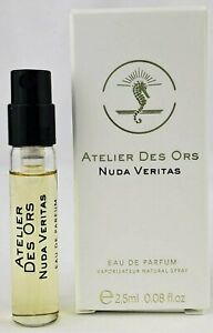 Atelier Des Ors Nuda Veritas 2.5ml 0.08 fl. oz. offizielle Parfümprobe, Atelier Des Ors Nuda Veritas 2.5ml 0.08 fl. oz. officiellt parfymprov, Atelier Des Ors Nuda Veritas 2.5ml 0.08 fl. oz. officiel parfumeprøve, Atelier Des Ors Nuda Veritas 2.5ml 0.08 fl. oz. officieel parfumstalen, Atelier Des Ors Nuda Veritas 2.5ml 0.08 fl. oz. official perfume sample, Atelier Des Ors Nuda Veritas 2.5ml 0.08 fl. oz. muestra de perfume oficial,