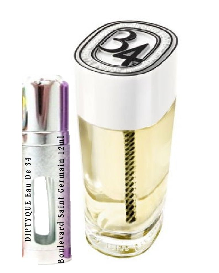 DIPTYQUE Eau De 34 Boulevard Saint Germain samples 12ml