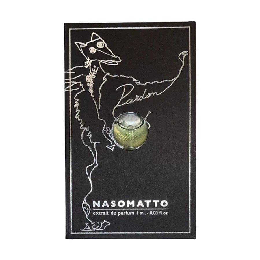 Nasomatto Pardon 2ml 0.06 fl. o.z. 液量オンス公式香水サンプル, Nasomatto Pardon 2ml 0.06 fl. o.z. официална парфюмна проба, Nasomatto Pardon 2ml 0.06 fl. o.z. échantillon de parfum officiel, Nasomatto Pardon 2ml 0.06 fl. o.z. virallinen hajuvesinäyte, Nasomatto Pardon 2ml 0.06 fl. o.z. oficjalna próbka perfum, Nasomatto Pardon 2ml 0.06 fl. o.z. offizielle Parfümprobe, Nasomatto Pardon 2ml 0.06 fl. o.z. officiellt parfymprov