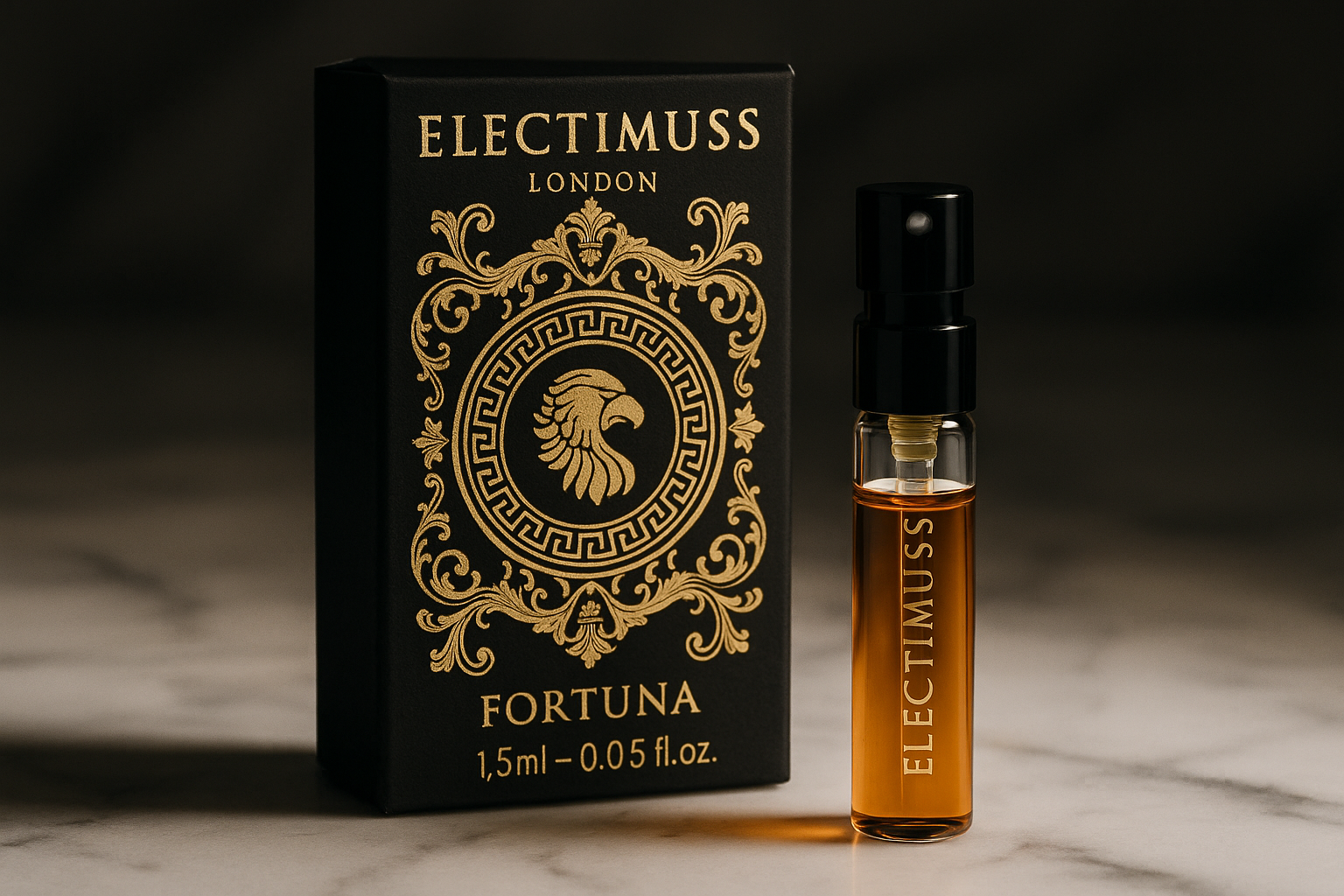 Electimuss London Fortuna 1.5ml 0.05 fl. oz. 公式香水サンプル