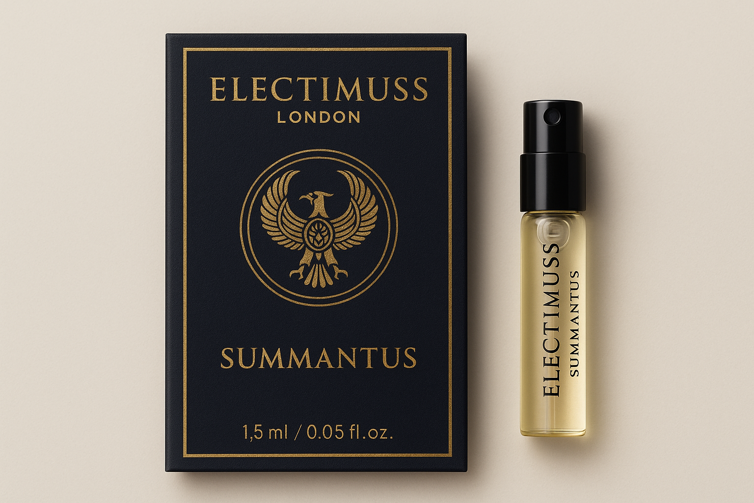 Electimuss London Summantus 1.5ml 0.05 fl. oz. 公式香水サンプル
