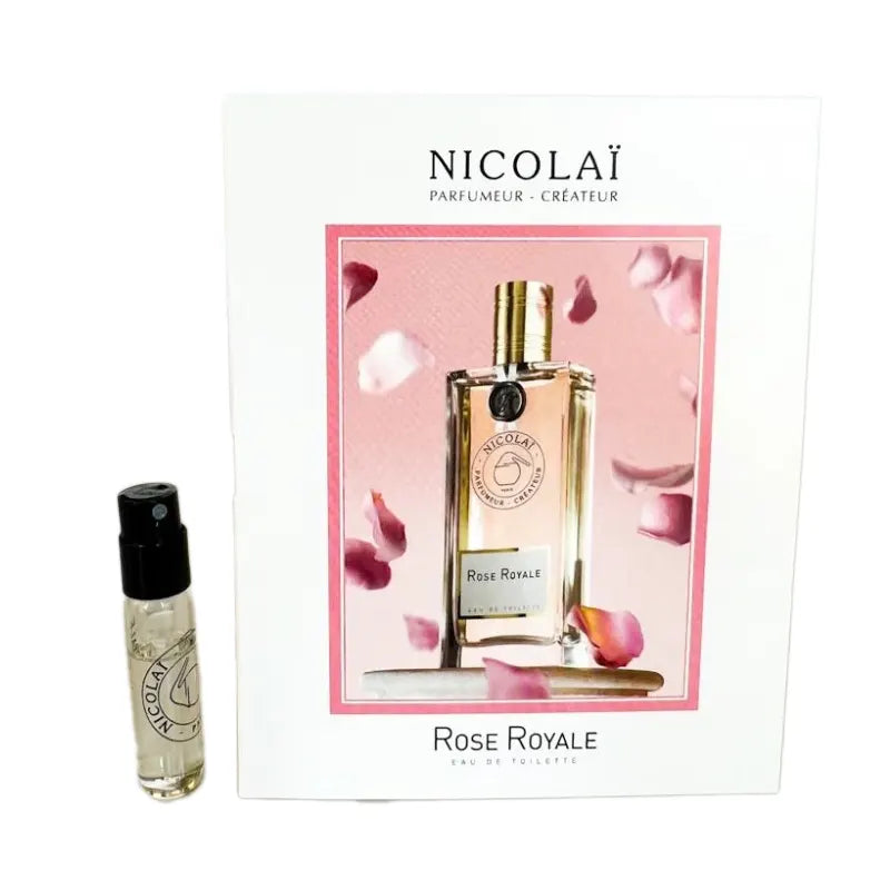 ニコライの公式香水サンプル、Rose Royaleの香り 1.8ml 0.07 oz. 香水テスター