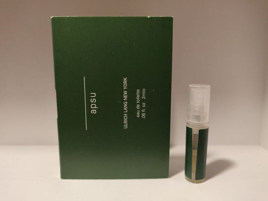 Ulrich Lang Apsu 2ml 0.06 fl. oz. 公式香水サンプル 香水テスター